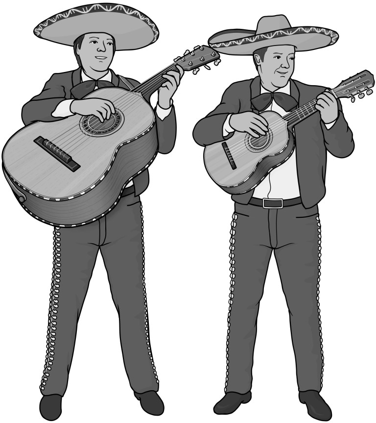 guitarron and vihuela (mariachi)