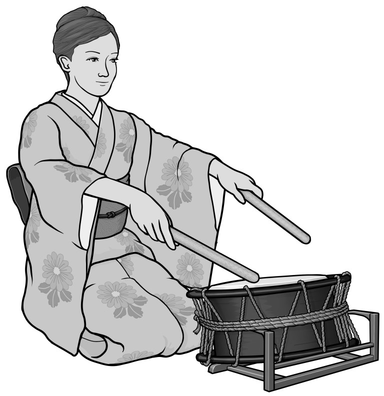 Grayscale images / shimedaiko