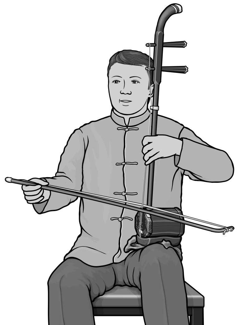 Grayscale images / zhonghu player