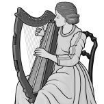 Irish Harp(Celtic Harp)