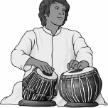 Indian drum : tabla