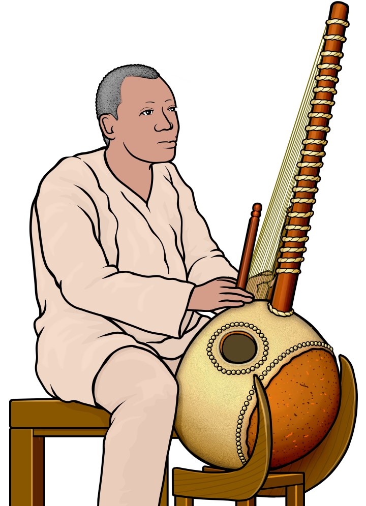 コラ（西アフリカの弦楽器）