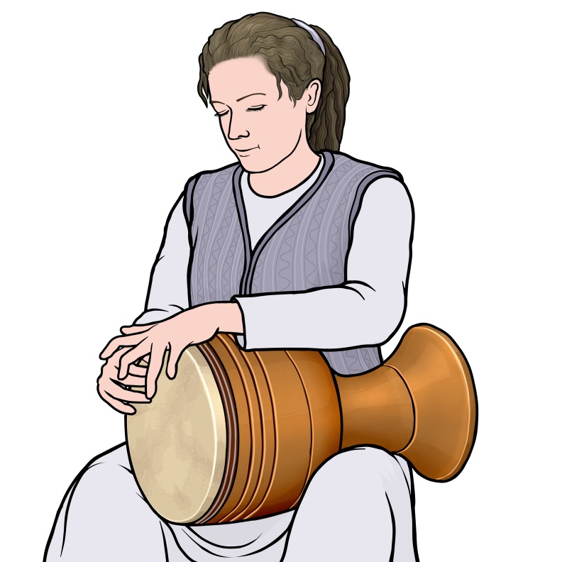 tombak(zarb) : Iranian goblet drum