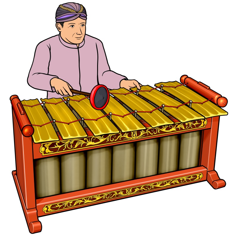 gendèr panembung / gamelan instrument