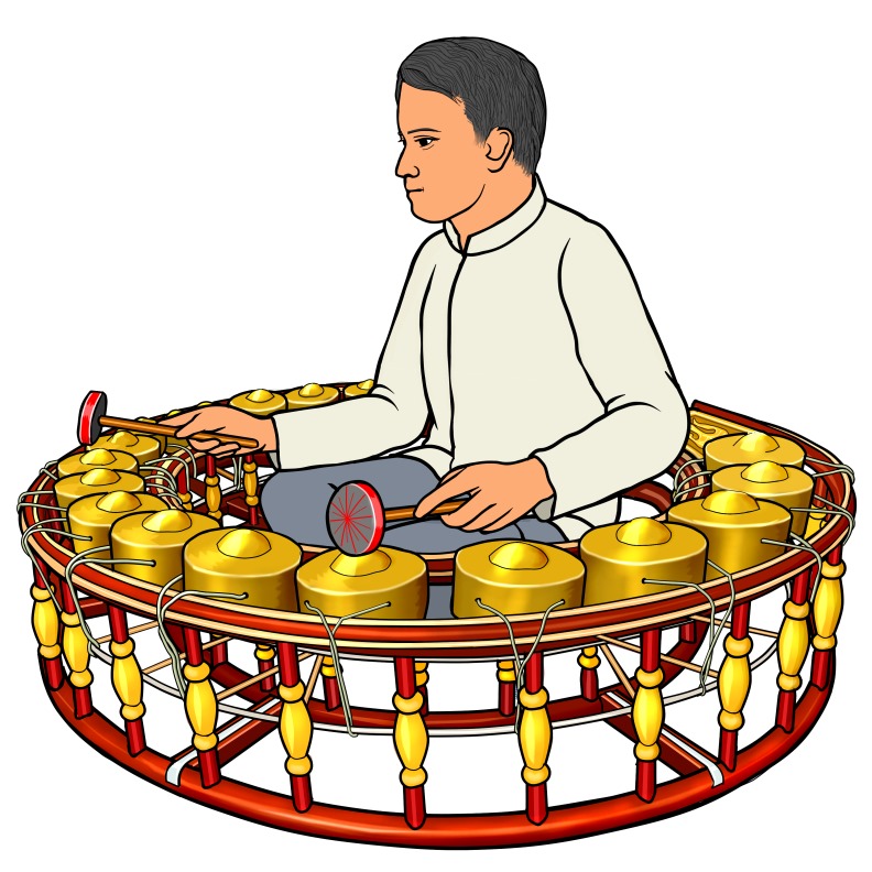 khong wong lek / Thai musical instrument