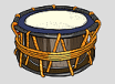 illustration:Japanese drum(Shime taiko)
