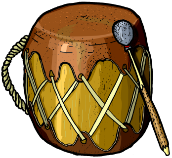 native american drum(Northamerica)