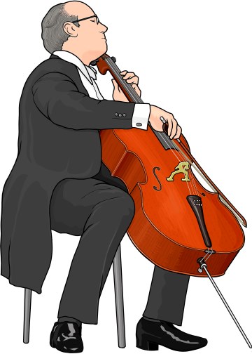 `F violoncello