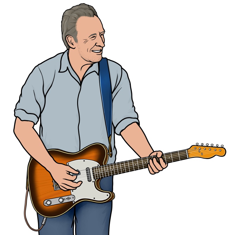 Bruce Springsteen(Fender Telecaster)