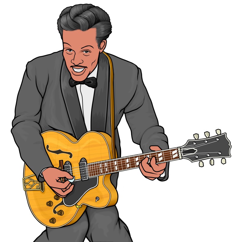 Chuck Berry(Gibson ES-350)