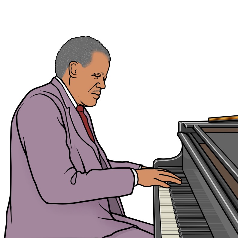 Oscar Peterson / jazz pianist