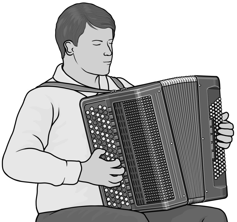 accordion(button key)