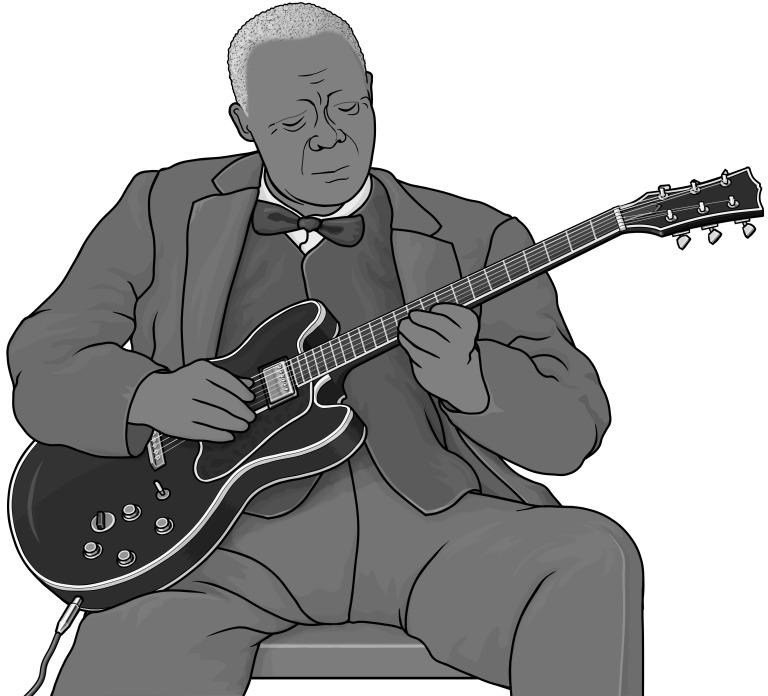 guitarist(B.B.King)