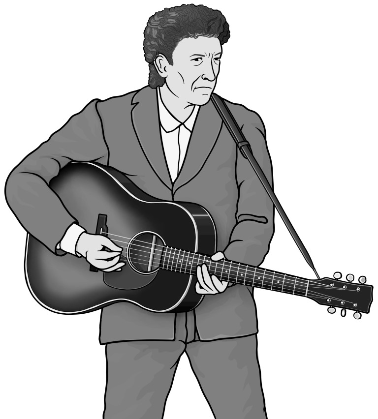 guitarist(Bob Dylan)