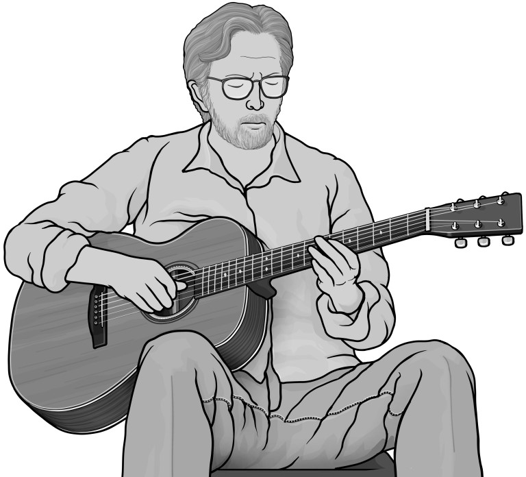 guitarist(Eric Clapton)