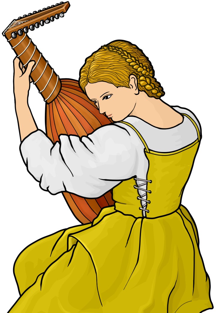 lute / Royalty free clipart