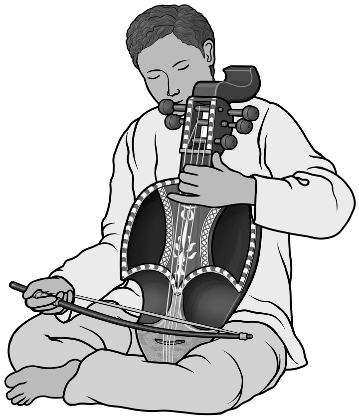 sarinda / Indian folk musical instrument