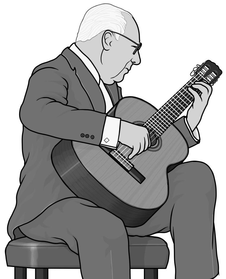 guitarist(Andres Segovia)