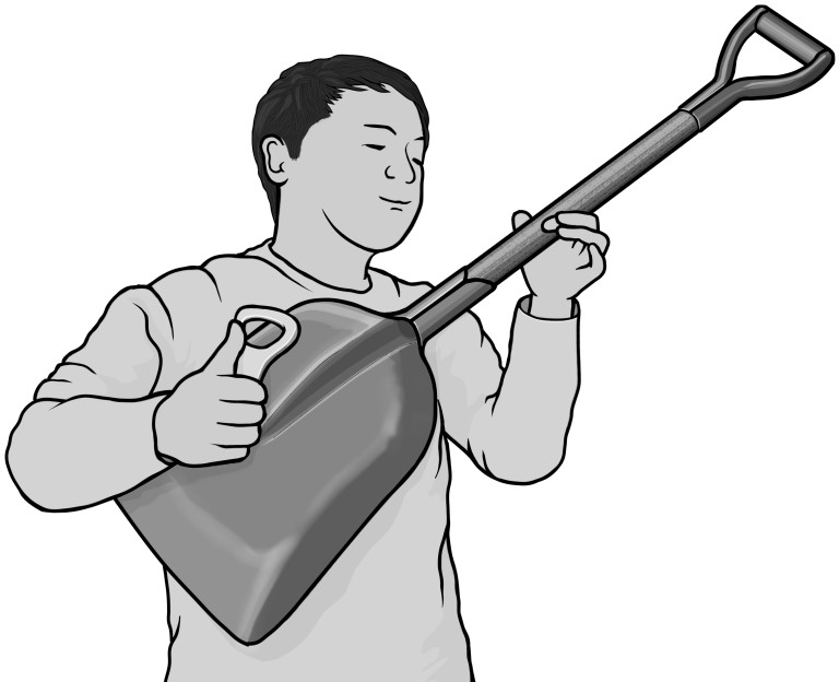 shovel shamisen(shovel and bottle opener)