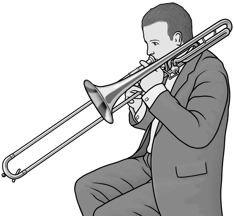 tenor trombone with F attachment