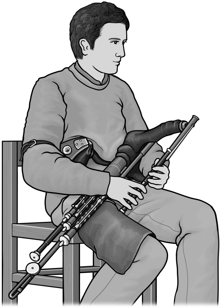Grayscale images / uilleannpipes