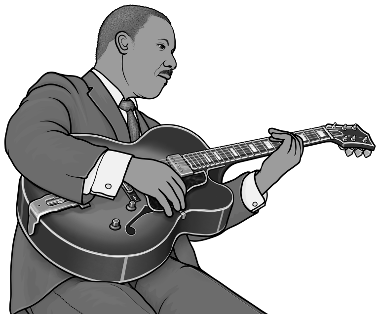 guitarist(Wes Montgomery)Gibson L5-CES