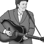 guitar Bob Dylan