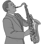 wind instrument:tenor saxophone