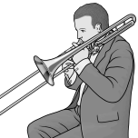 trombone with F attachment