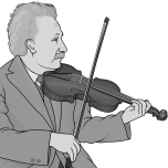 violin(Albert Einstein)