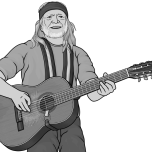 guitar Willie Nelson