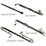 clarinet family
