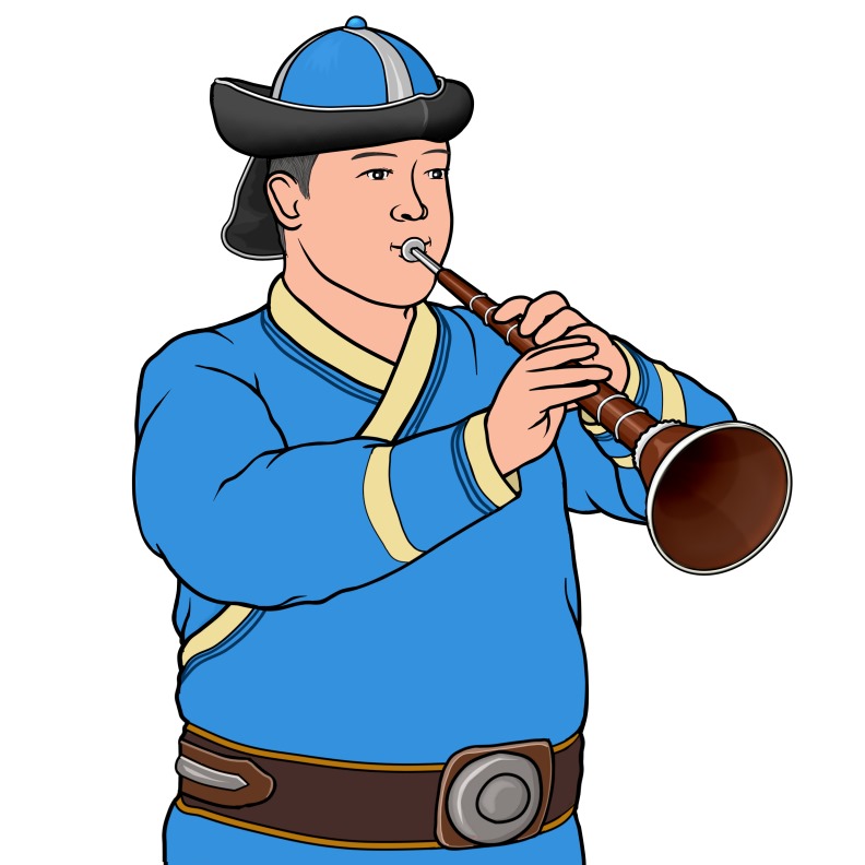 木管楽器：ビシグールの演奏