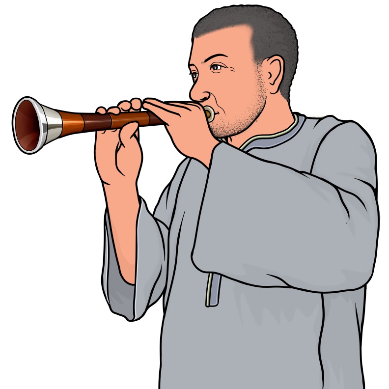 木管楽器：ミズマールの演奏
