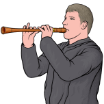 木管楽器：rauschpfeife