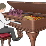スクエアピアノ