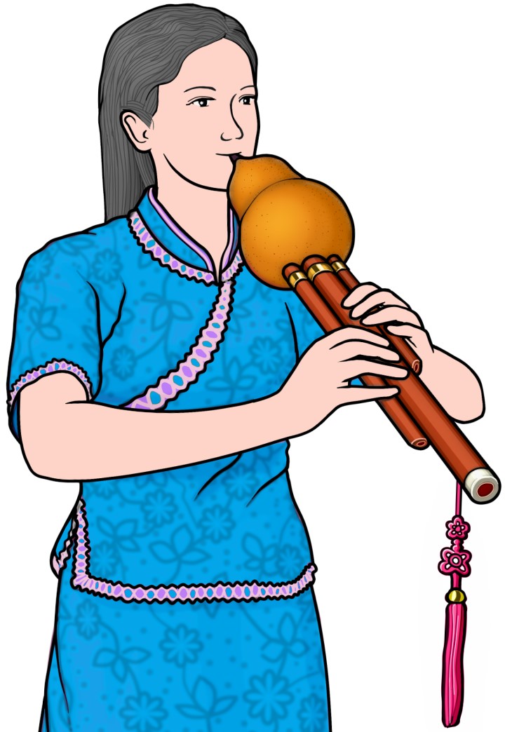 木管楽器：フールーシの演奏