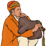 mashak:Indian bagpipes