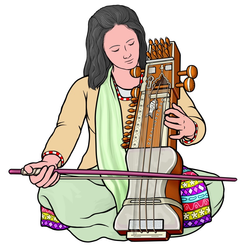 インドの弦楽器：サーランギ sarangi