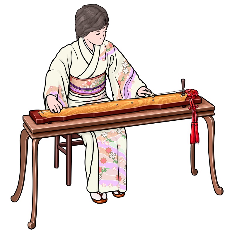 suma goto player(Japanese instrument)