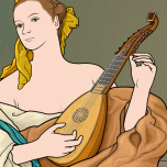 マルグリット・ジェラール （マーガレット・ジェラール） baroque guitar