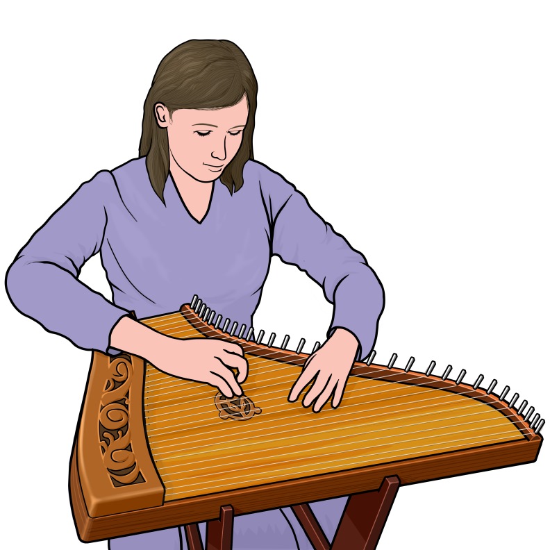 playing modern gusli