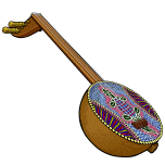 インドネシアの弦楽器：チェクントルン