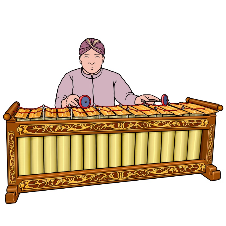 gendèr / gamelan instrument