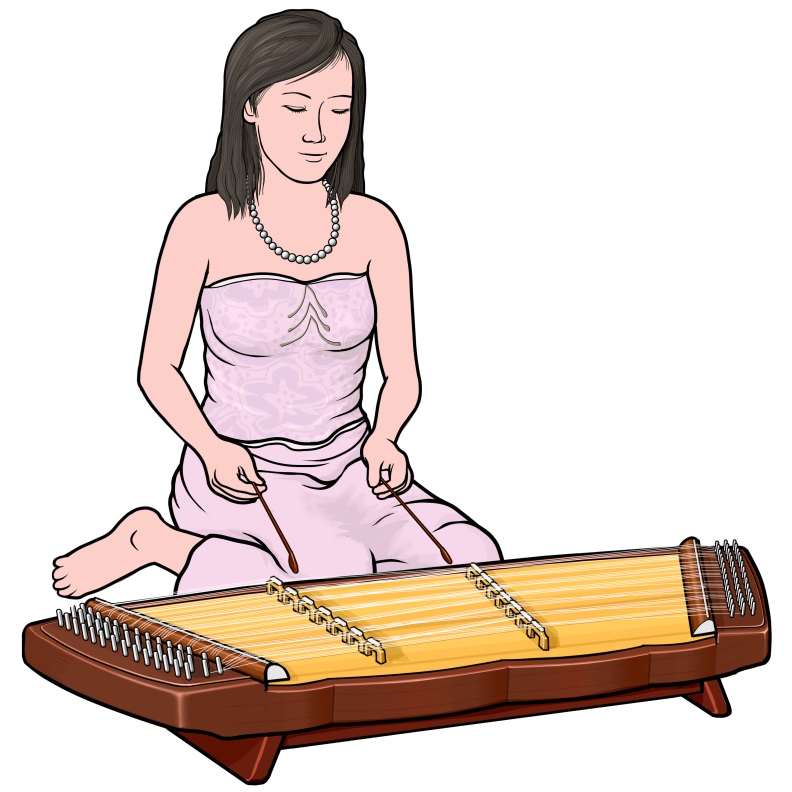 タイの弦楽器：Khim