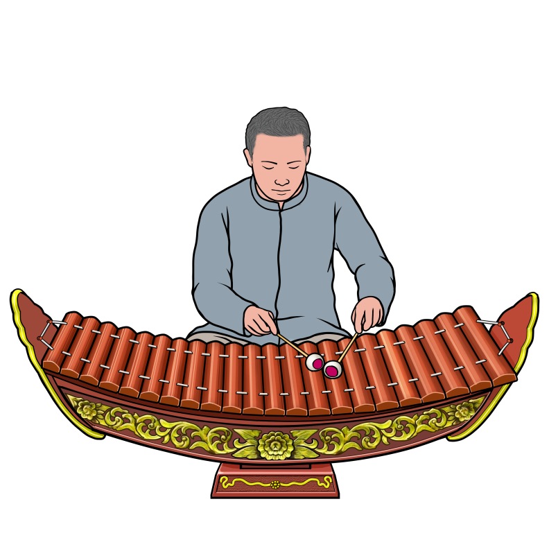 ranat ek / Thai musical instrument