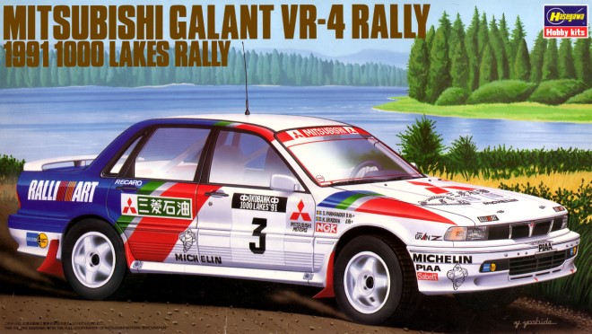 MITSUBISHI GALANT VR-4 1000LAKES RALLY (1991)