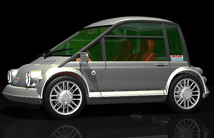 3DCGで描いた自動車