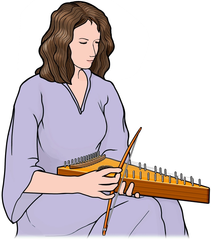 play Bowed psaltery
