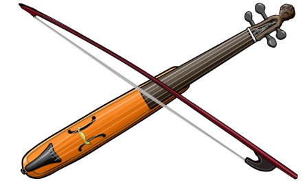 ストロー・バイオリン kit violin  レベックのデザイン